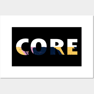 color of core Posters and Art